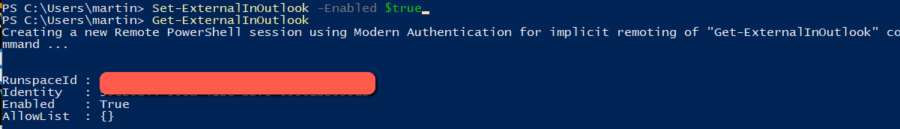 Exchange Online Native External Sender Callouts On Email In Outlook 